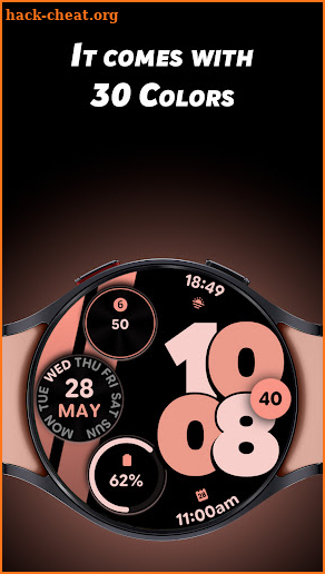 Sporty Pixel Pro - Watch face screenshot