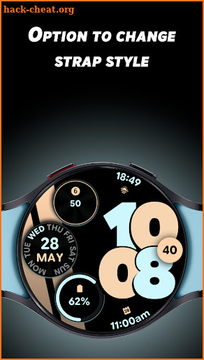 Sporty Pixel Pro - Watch face screenshot