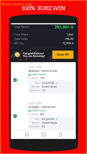 Sportybet App - Betting Tips screenshot