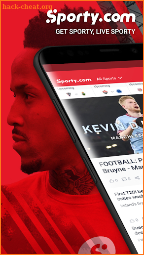 Sporty.com: Live Scores & News screenshot