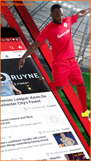 Sporty.com: Live Scores & News screenshot