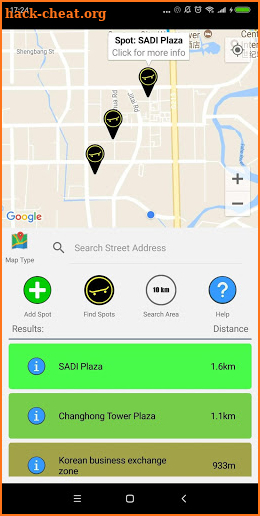 Spot Finder screenshot