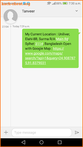 Spot Me - Share My Location & GPS coordinates screenshot