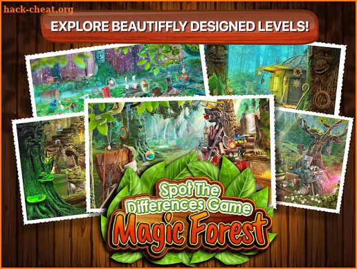 Spot The Differences Game 🌳 Magic Forest screenshot