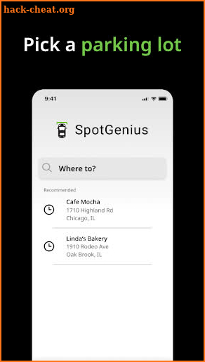 SpotGenius screenshot