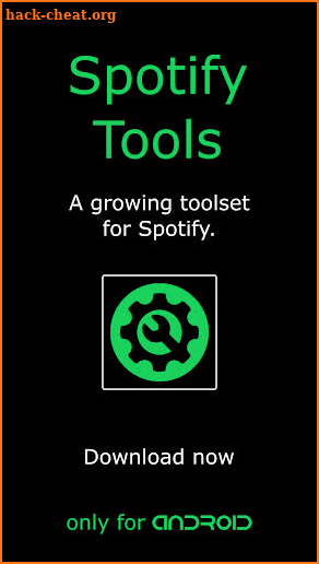 Spotify Tools screenshot