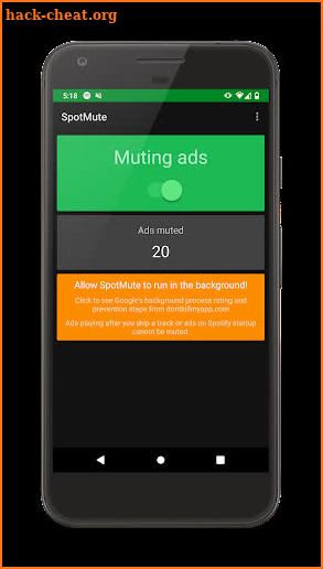 SpotMute - Mute ads screenshot