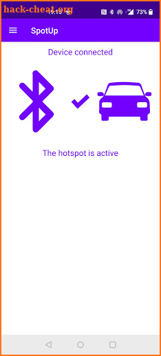SpotUp Auto Car Hotspot screenshot