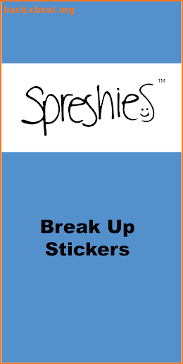 Spreshies: Break Up Stickers screenshot