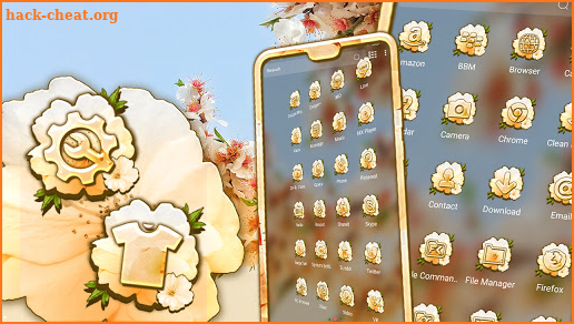 Spring Blossoms Launcher Theme screenshot