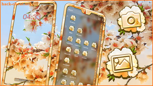 Spring Blossoms Launcher Theme screenshot