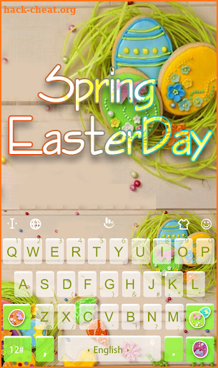 Spring Easter Day Keyboard screenshot