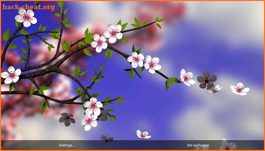 Spring Flowers 3D Parallax Pro screenshot