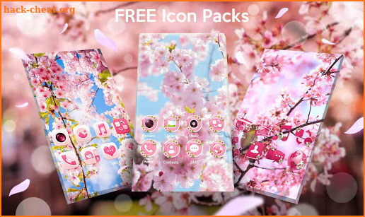 Spring Flowers Live Wallpaper Themes screenshot