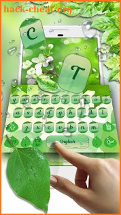 Spring Fresh Keyboard Theme screenshot