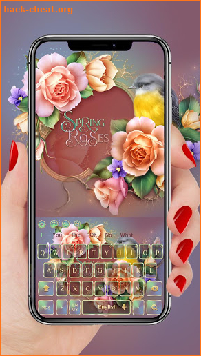 Spring Rose keyboard screenshot