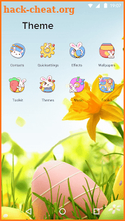Spring Theme - Easter Bunny screenshot