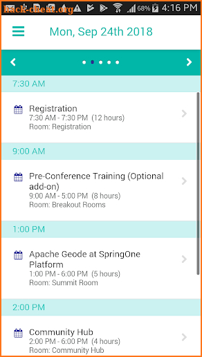 SpringOne Platform (S1P) screenshot
