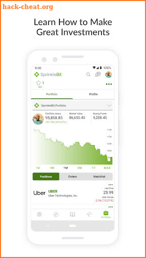 SprinkleBit - Learn How to Invest in Stocks screenshot