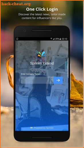 Sprinklr Extend screenshot