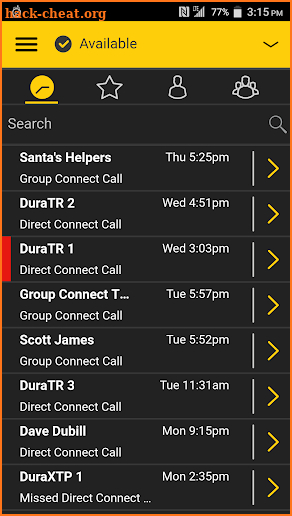 Sprint Direct Connect Plus™ screenshot