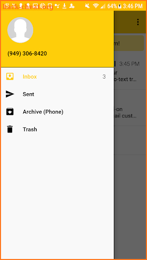 Sprint Visual Voicemail screenshot