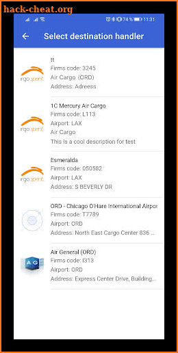 SprintPass Check-in app screenshot