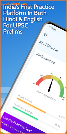 SprintUPSC: UPSC IAS Test Preparation in Eng/Hindi screenshot