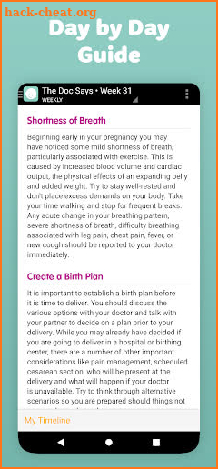 Sprout Pregnancy screenshot