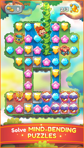 Sproutle: Puzzle Pet Story screenshot
