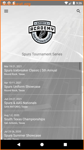 Spurs Tournament Series screenshot