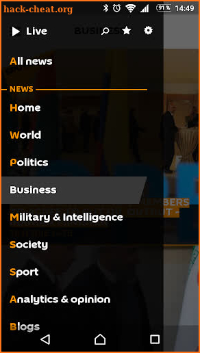 Sputnik News screenshot