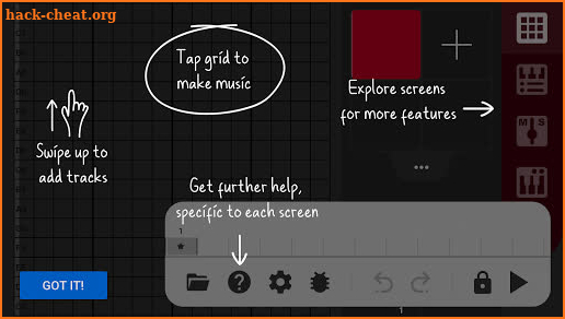 Sputter Music Sequencer screenshot