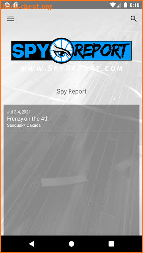 Spy Report Basketball screenshot