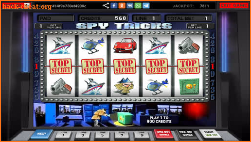 Spy tricks casino slot mashine screenshot
