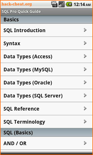 SQL Pro screenshot