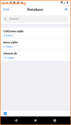 SQLite - Browse Editor Manager screenshot
