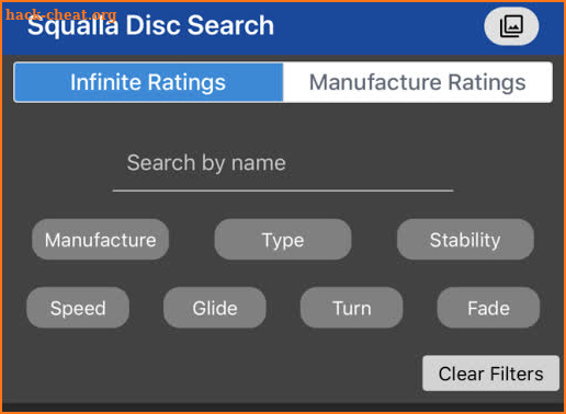 Squalla Disc Search screenshot
