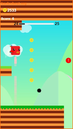 Square Animals And Birds Flying Game: Hyper Casual screenshot