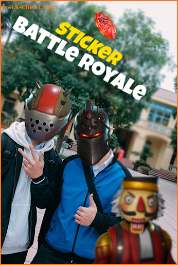 Square Battle Royale Sticker: Photo Editor screenshot