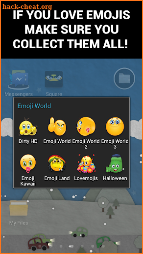 Square Emojis by Emoji World ™ screenshot