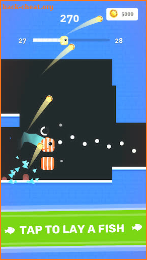 Square Fish Jumping screenshot