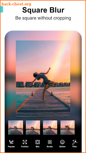 Square Fit Size -Photo Editor &Photo Collage Maker screenshot