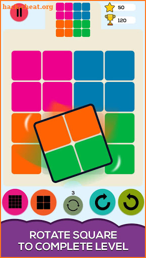 Square Merge Puzzle screenshot