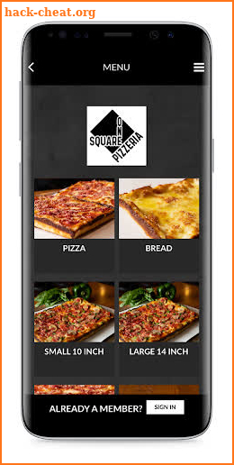 Square One Pizzeria screenshot