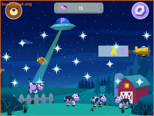 Square Panda Space Cows screenshot