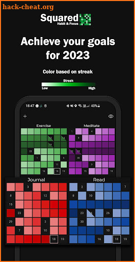 Squared: Habits & Focus screenshot