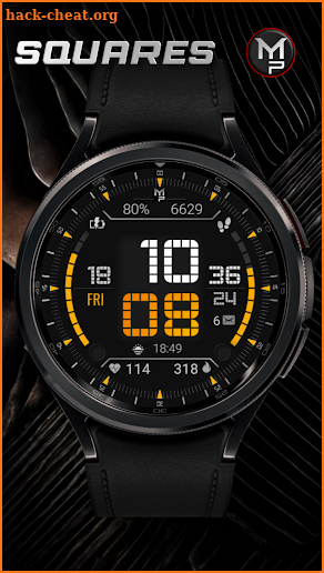 SQUARES - Watch face screenshot