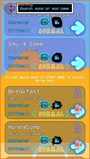 Squid game 3D - FNF mod screenshot