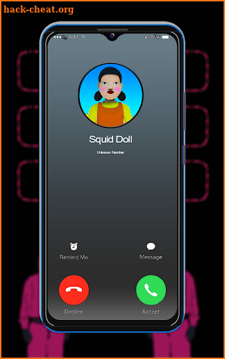 Squid Game Audio Video Call screenshot